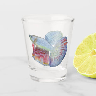 Betta Fish Shot Glass Schnapsglas