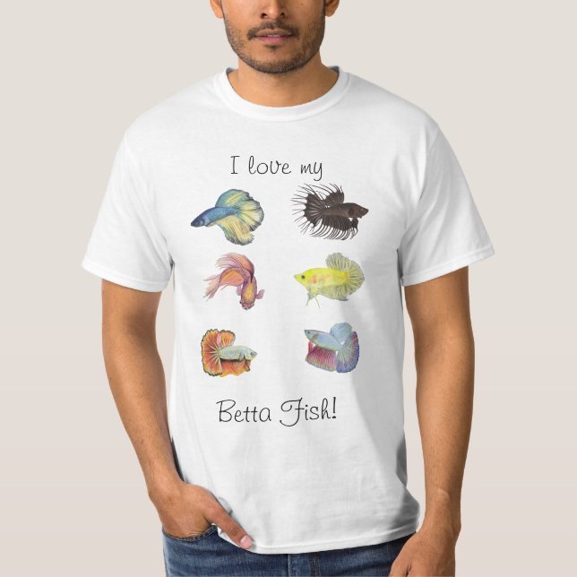 Betta Fish T - Shirt (Vorderseite)