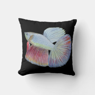 Betta Fish Throw Pillow Kissen