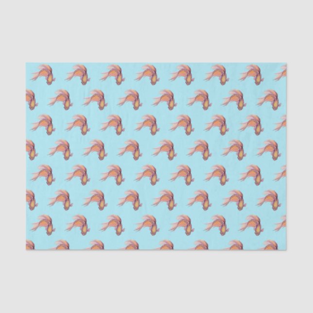 Betta Fish Tissue Seidenpapier (Vorderseite)