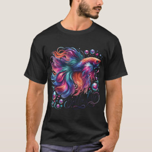Betta-Liebe - Betta-Fisch-Liebhaber T-Shirt