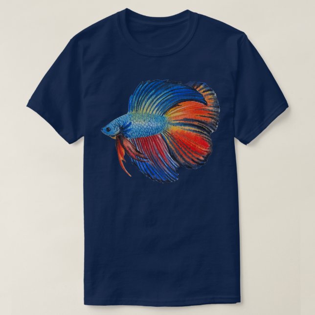 Betta Lovers 1 T-Shirt (Design vorne)