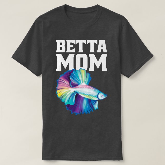 Betta Mama Betta Splenders T-Shirt (Design vorne)