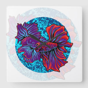 Betta Quadratische Wanduhr