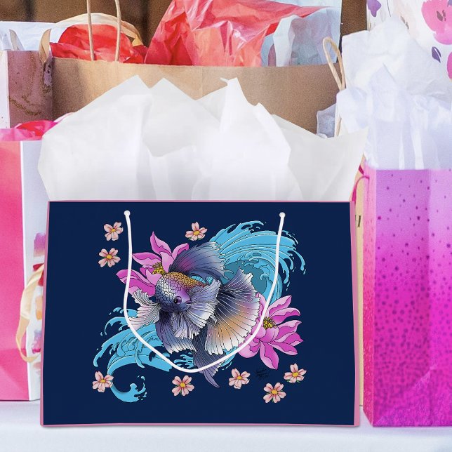 Betta Siamese Fighting Fish Große Geschenktüte (Von Creator hochgeladen)