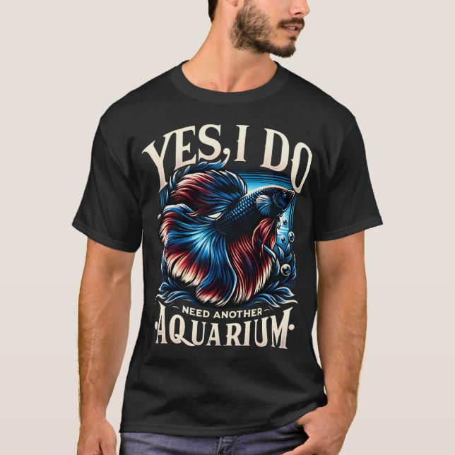 Betta Splendens Liebe T-Shirt (Vorderseite)