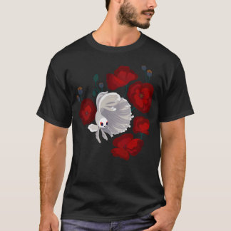 Bettas und Poppies T-Shirt