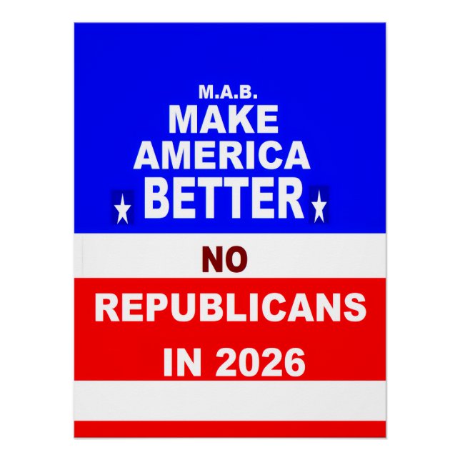 Better America Poster (Vorderseite)