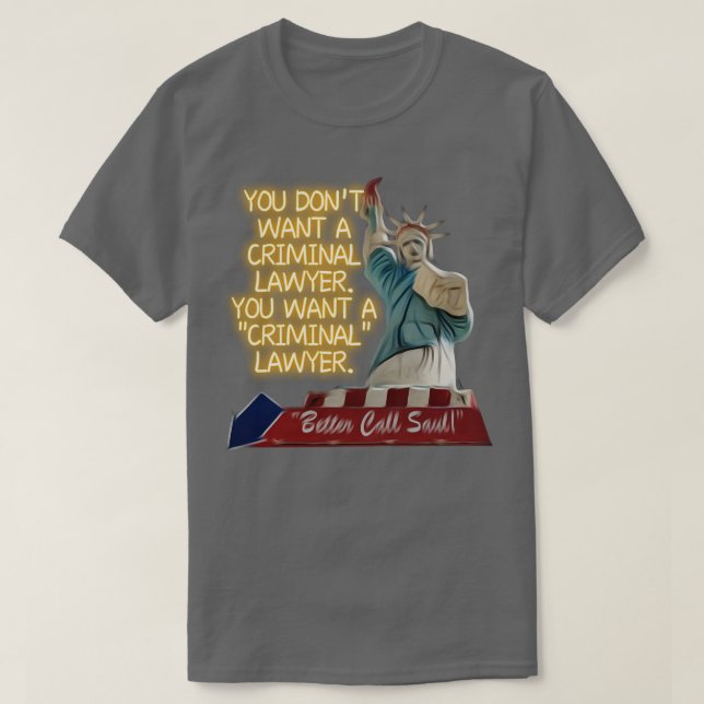 Better Call Saul T-Shirt (Design vorne)