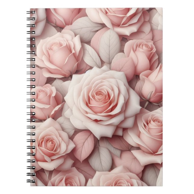 Better in Pink Roses Notizblock (Vorderseite)
