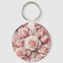Better in Pink Roses (personalize) Schlüsselanhänger