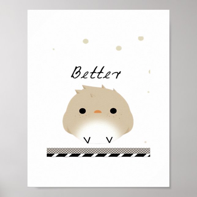 Better Together Clean Design  Poster (Vorne)