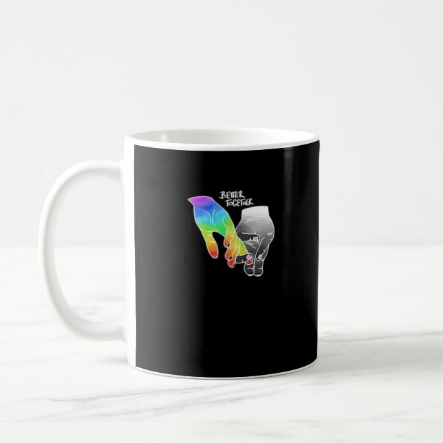 Better Together Minimal Design  Kaffeetasse (Links)