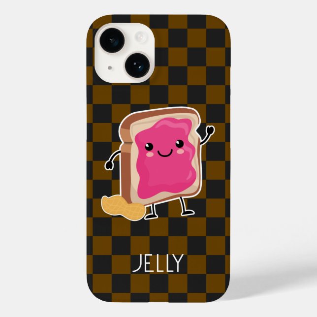 Better Together (PB & J): Jelly Case-Mate iPhone 14 Hülle (Rückseite)
