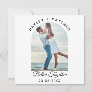 Better Together Valentine's Day Photo Feiertagskarte