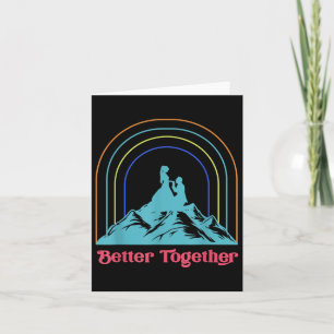Better Together Wedding Groom Bride Husband Ehefra Karte
