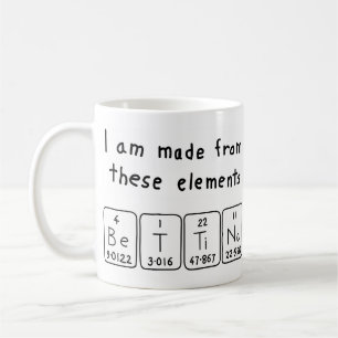 Bettina Periodenname Tasse