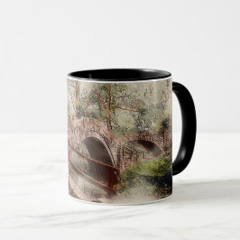 Bettlerbrücke Glaisdale - Atmosphärisches Yorkshir Tasse
