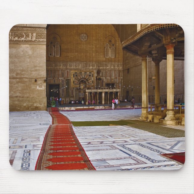 Bettwäsche in die islamische Moschee, Kairo, Mousepad (Vorne)