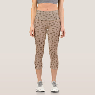 Bettwäsche rustikale moderne Braut Stamm Capri ihr Leggings