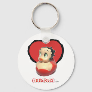 Betty Boop Rubber Duck Key Chain Schlüsselanhänger