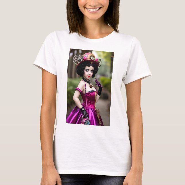 Betty Boop Steampunk Shirt (Vorderseite)