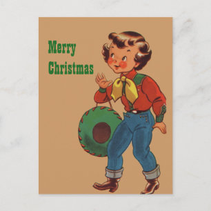 Betty die Cowgirl Frohe Weihnachten
