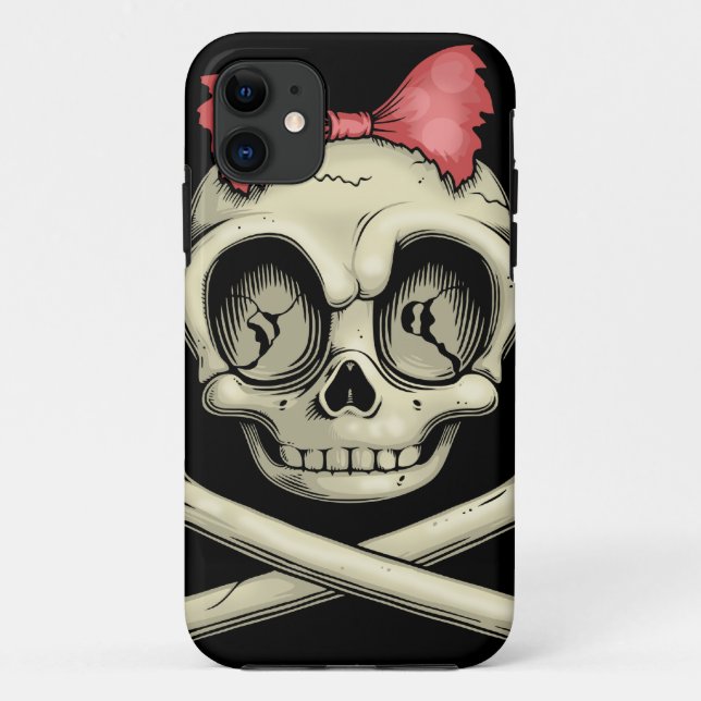 Betty-Knochen Case-Mate iPhone Hülle (Rückseite)