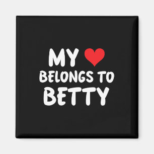 Betty - Mein Herz gehört Betty - Liebe Magnet