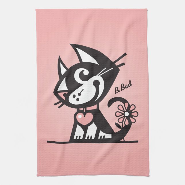 BETTY SCHLECHTE KITTY GESCHIRRTUCH (Vertikal)