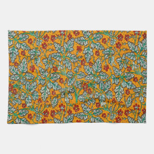 Betty's gelbe Blumen Geschirrtuch
