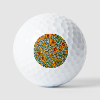 Betty's gelbe Blumen Golfball