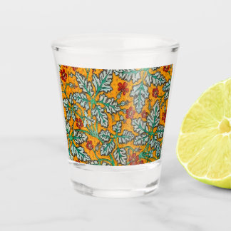Betty's gelbe Blumen Schnapsglas