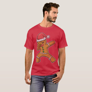 Betupfender Lebkuchen-Mann-Klecks T-Shirt