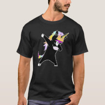 Betupfender Unicorn in einem klassischen