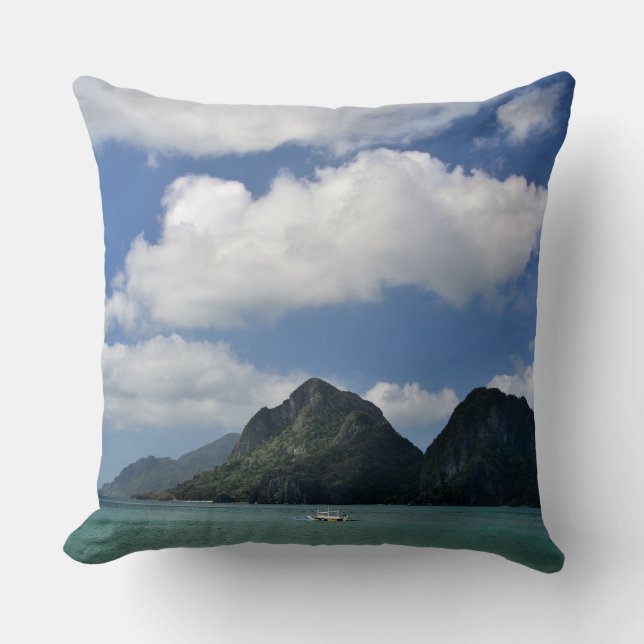 Between beach and hills, the beauty of El Nido Kissen (Vorderseite)