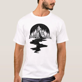 Between The Mountains And The Stars T-Shirt