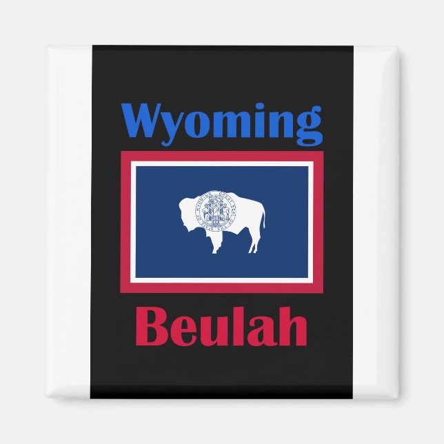 Beulah Wyoming Magnet (Vorne)
