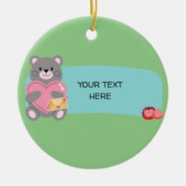 BEUNRUHIGBAR KERAMIK ORNAMENT