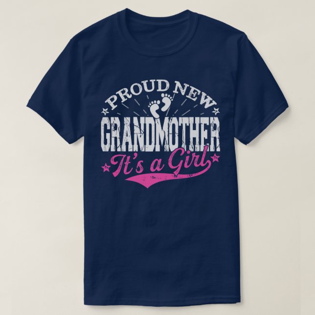 Beunruhigend Geschlecht offenbart neue Großmutter  T-Shirt (Design vorne)