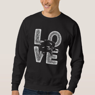 Beunruhigend in der Liebe Echidna Idee für Tiere Sweatshirt