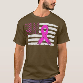 Beunruhigend rosa Ribbon Brustkrebs Bewusstseinsze T-Shirt