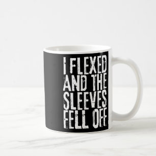 Beunruhigt habe ich die Ärmel gequält abgestürzt Kaffeetasse