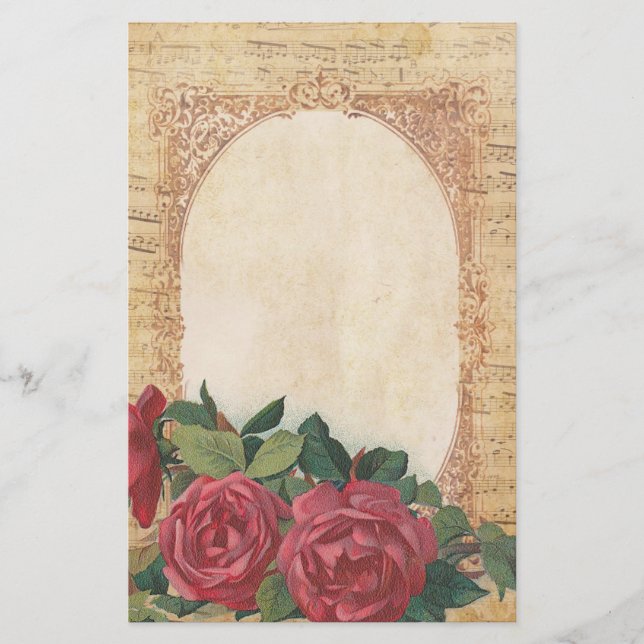 Beunruhigt über die Grenzen von Rose und Musikalis (Vorderseite)