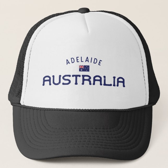 Beunruhigte Adelaide Australien Truckerkappe (Vorderseite)