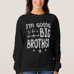 Beunruhigte Baby-Schwangerschaft Bday Big Bro bald Sweatshirt