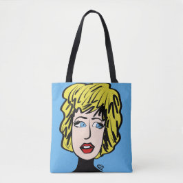 Beunruhigte Canvas-Tasche Tasche