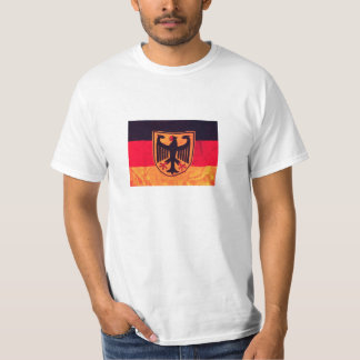 Beunruhigte deutsche Flagge T-Shirt