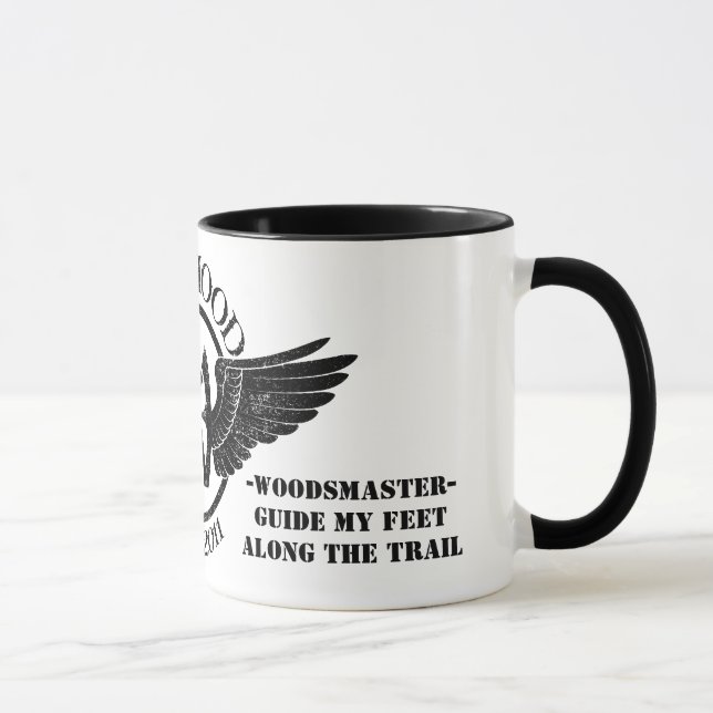 Beunruhigte Erinnerungsstrolch-Wecker-Tasse - 15 Tasse (Rechts)