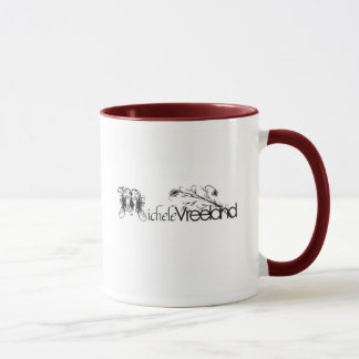 Beunruhigte Grenze - 2 versahen Tasse. mit Seiten. Tasse